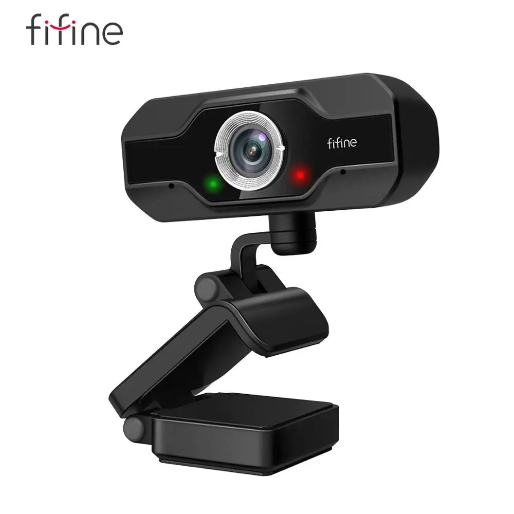 Веб камера FIFINE 1080P Full HD для ПК настольного и ноутбука веб прямой трансляции с