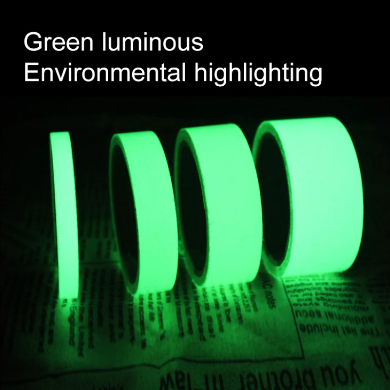 Green Luminous Tape Self Adhesive Glow In The Dark Stickers 1m Stage Decorative Luminous Fluorescent Tape Warning Stickers
Green Luminous Tape Self Adhesive Glow In The Dark Stickers 1m Stage Decorative Luminous Fluorescent Tape Warning Stickers