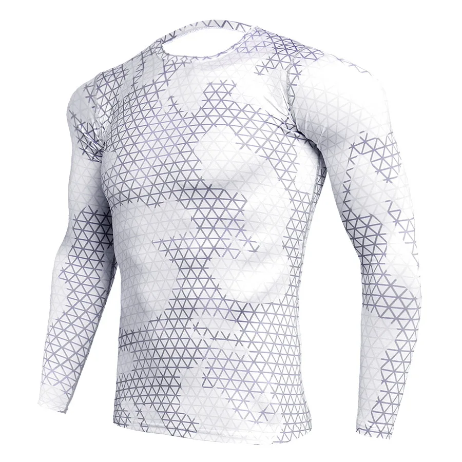 Men's T-shirt Quick-drying Outdoor Camouflage Fitness Clothing Long-sleeved T-shirt Wholesale Moisture Wicking Basketball Shirt
Men's T-shirt Quick-drying Outdoor Camouflage Fitness Clothing Long-sleeved T-shirt Wholesale Moisture Wicking Basketball Shirt