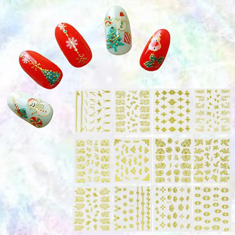 50% Hot Sale 12 Sheets Christmas Snowflake Zip 3D Decals Nail Art Tips Stickers DIY Manicure
50% Hot Sale 12 Sheets Christmas Snowflake Zip 3D Decals Nail Art Tips Stickers DIY Manicure