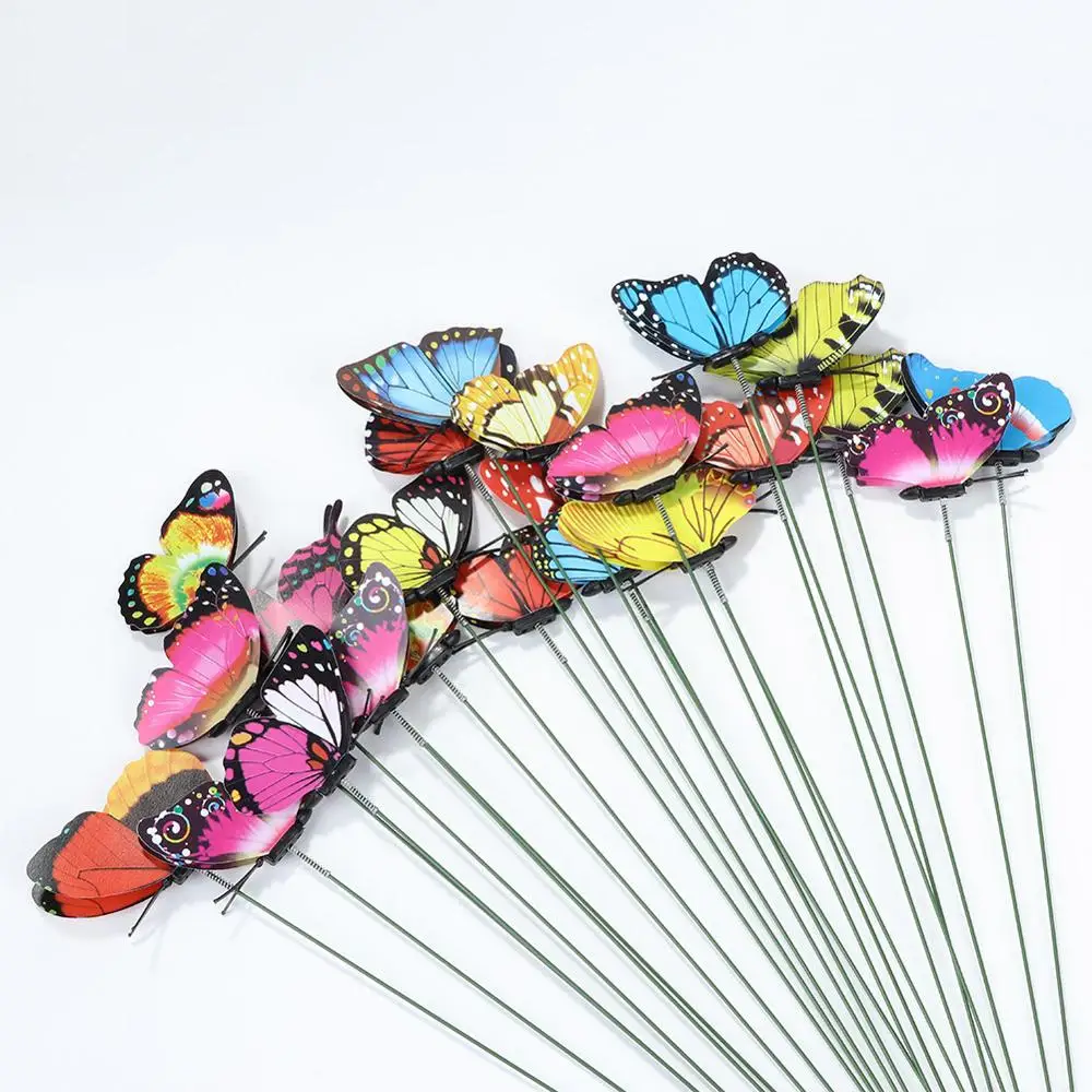 Bunch of Butterflies Garden Yard Planter Colorful Whimsical Butterfly Stakes Outdoor Decor Flower Pots Decoration
Bunch of Butterflies Garden Yard Planter Colorful Whimsical Butterfly Stakes Outdoor Decor Flower Pots Decoration