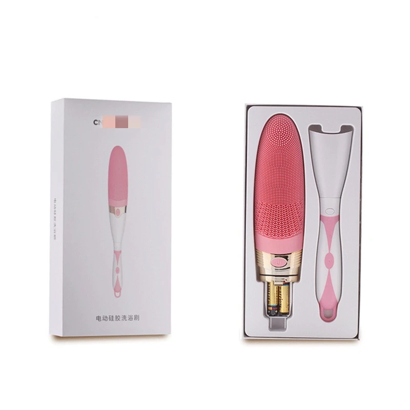 2020 latest electric silicone bath brush shower massage with 4 vibration levels, long handle body cleaning brush, bath spa tool
2020 latest electric silicone bath brush shower massage with 4 vibration levels, long handle body cleaning brush, bath spa tool