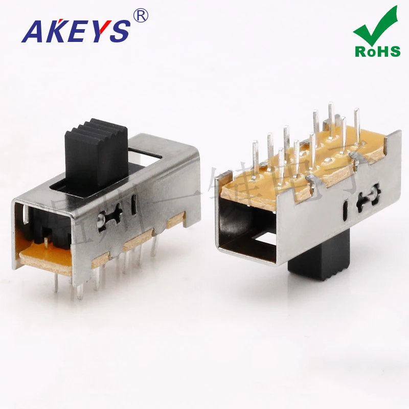 10pcs SS-24E02 (2P4T) various handle height 4-speed toggle switch No fixed foot double row vertical 10 feet
10pcs SS-24E02 (2P4T) various handle height 4-speed toggle switch No fixed foot double row vertical 10 feet
