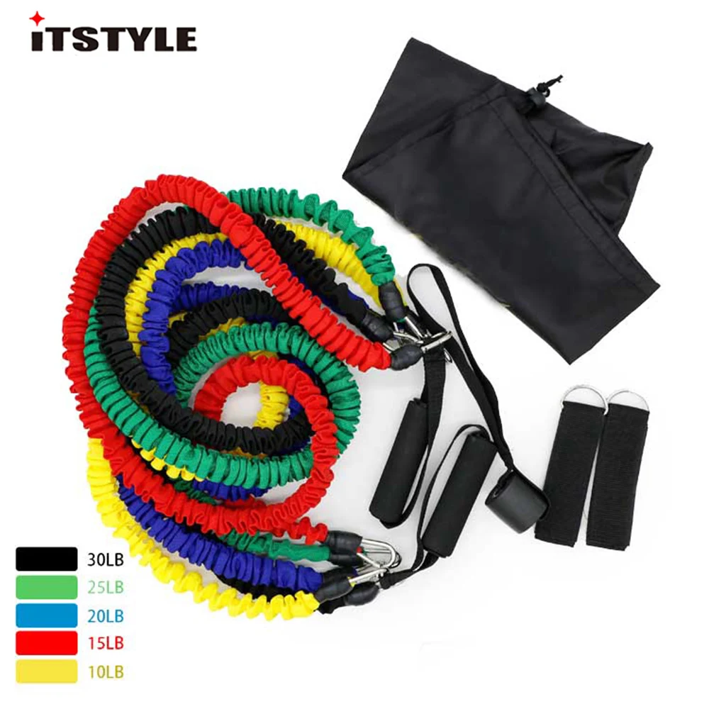 Resistance Bands 100lb Latex cloth webbing cover Sports Fitness Yoga Pilates Trainning Tube Pull Rope
Resistance Bands 100lb Latex cloth webbing cover Sports Fitness Yoga Pilates Trainning Tube Pull Rope