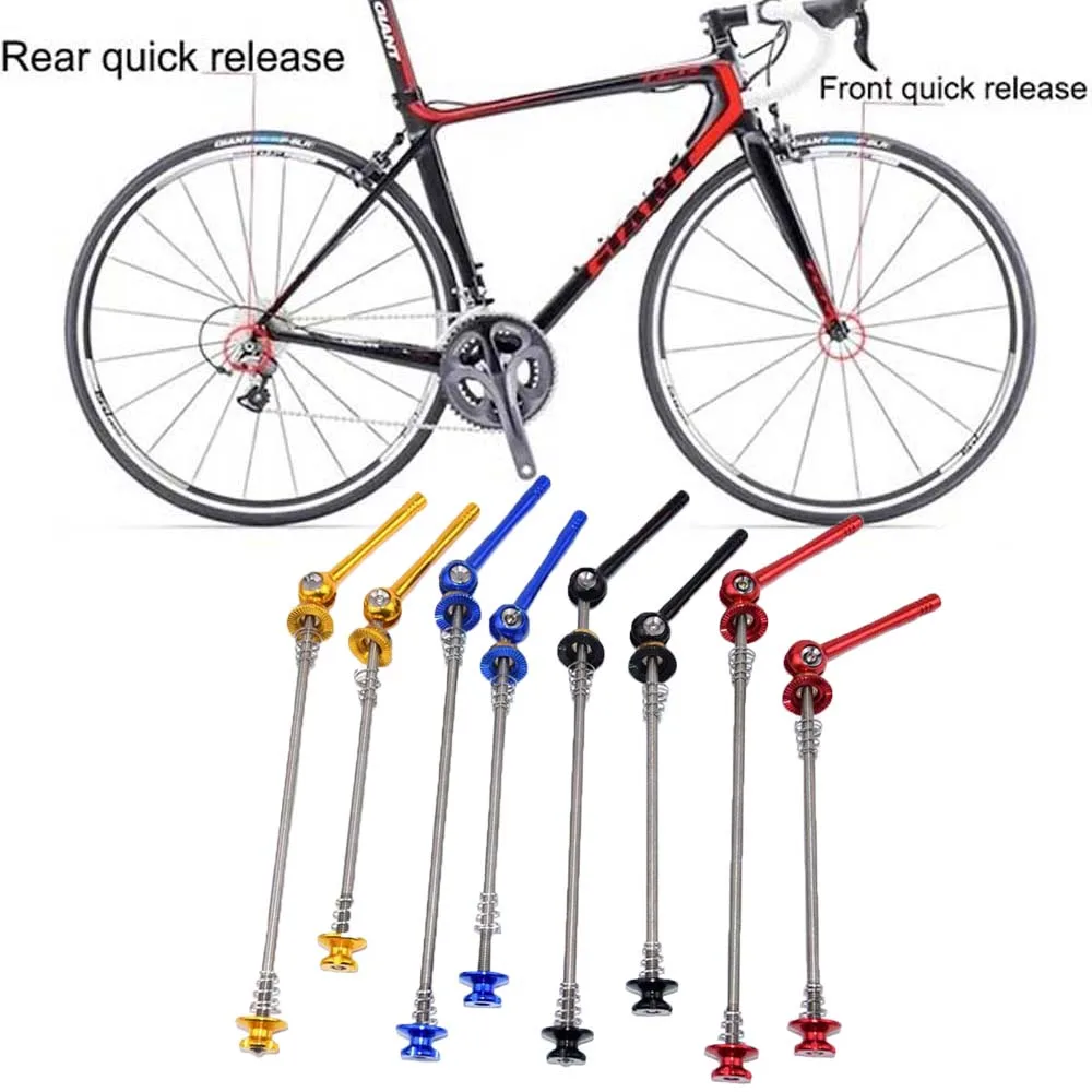 1 Pair of Ultralight Road Mountain Bike Bicycle Titanium Titanium Quick Release Skewers Bicycle Quick Release Rod Titanium Alloy
1 Pair of Ultralight Road Mountain Bike Bicycle Titanium Titanium Quick Release Skewers Bicycle Quick Release Rod Titanium Alloy