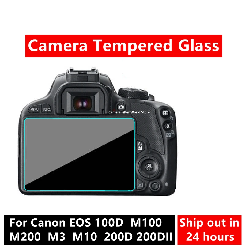 2PCS 100D Camera Glass Hardness Tempered Glass Ultra Thin Screen Protector for Canon EOS M100 M200 M3 M10 200D 200DII Camera
2PCS 100D Camera Glass Hardness Tempered Glass Ultra Thin Screen Protector for Canon EOS M100 M200 M3 M10 200D 200DII Camera