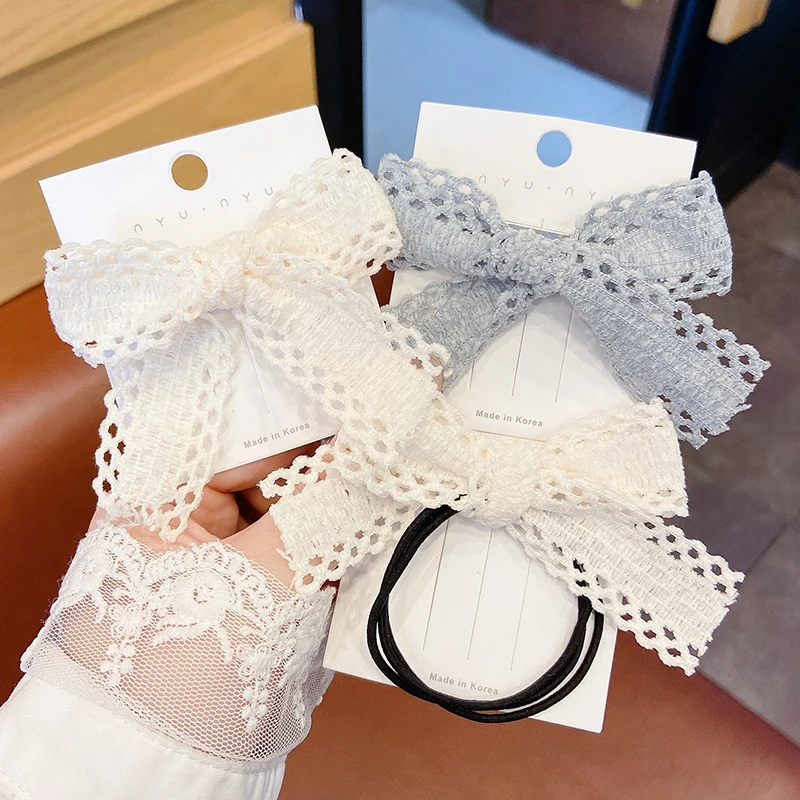 2021 New Summer Lace Bow Girl Hair Bands Elastic Hair Rope Kids Hairpin Headdress Headband Fashion Hair Accessories OH2389
2021 New Summer Lace Bow Girl Hair Bands Elastic Hair Rope Kids Hairpin Headdress Headband Fashion Hair Accessories OH2389