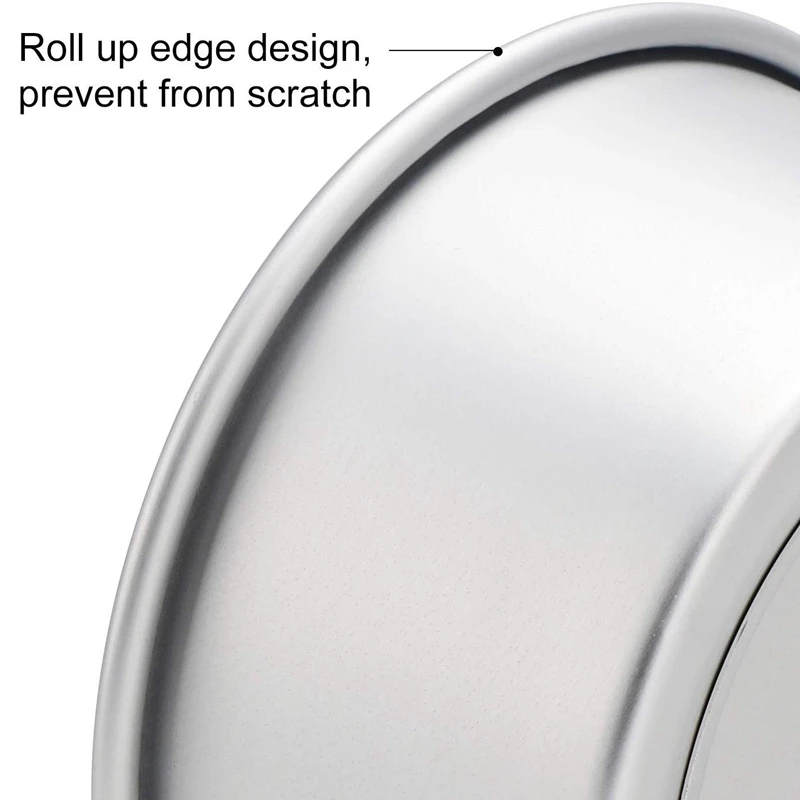 Cake Baking Pan, 6 Inch Set of 2 Aluminum Alloy Round Cake Pan Cheesecake Pan with Removable Bottom
Cake Baking Pan, 6 Inch Set of 2 Aluminum Alloy Round Cake Pan Cheesecake Pan with Removable Bottom