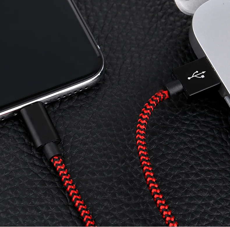 2m линия передачи данных для мобильного телефона USB быстрая зарядка подходит Apple