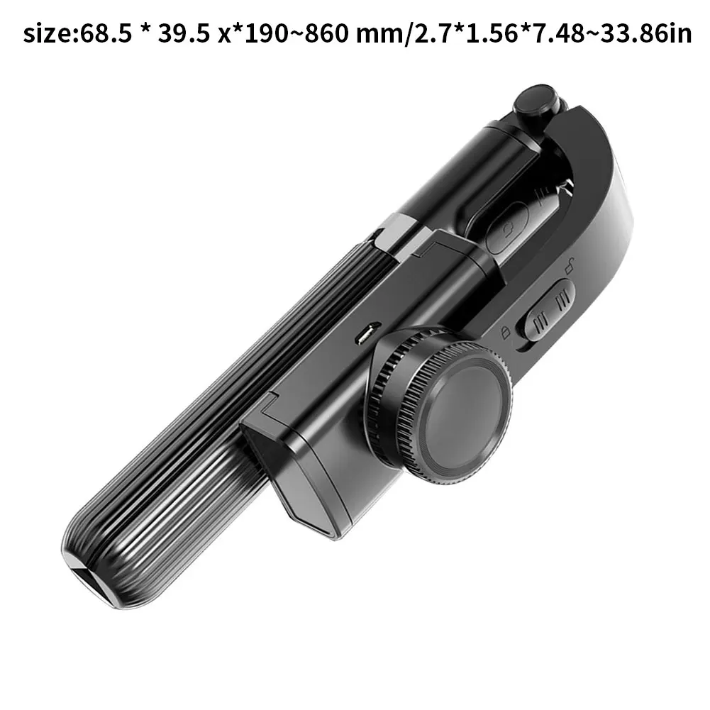 3 In 1 Wireless Bluetooth Selfie Stick Foldable Portable With Automatic Balance Gimbal Stabilizer Anti-Shake For IOS Android
3 In 1 Wireless Bluetooth Selfie Stick Foldable Portable With Automatic Balance Gimbal Stabilizer Anti-Shake For IOS Android