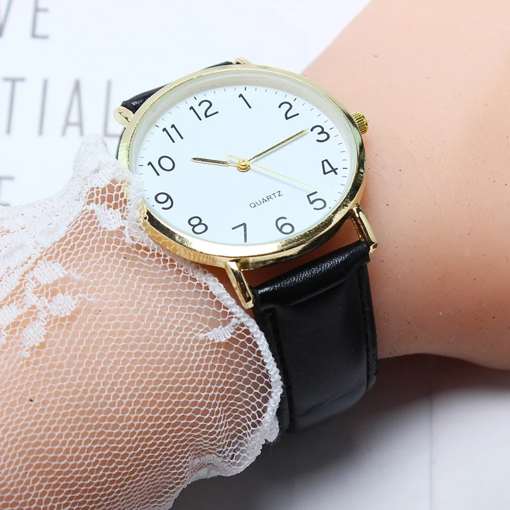 Quartz Watch Retro Arabic Numerals Watch for Women Fashion Leather Strap 2021 Casual Temperament Wristwatch Montre Femme Reloj
Quartz Watch Retro Arabic Numerals Watch for Women Fashion Leather Strap 2021 Casual Temperament Wristwatch Montre Femme Reloj