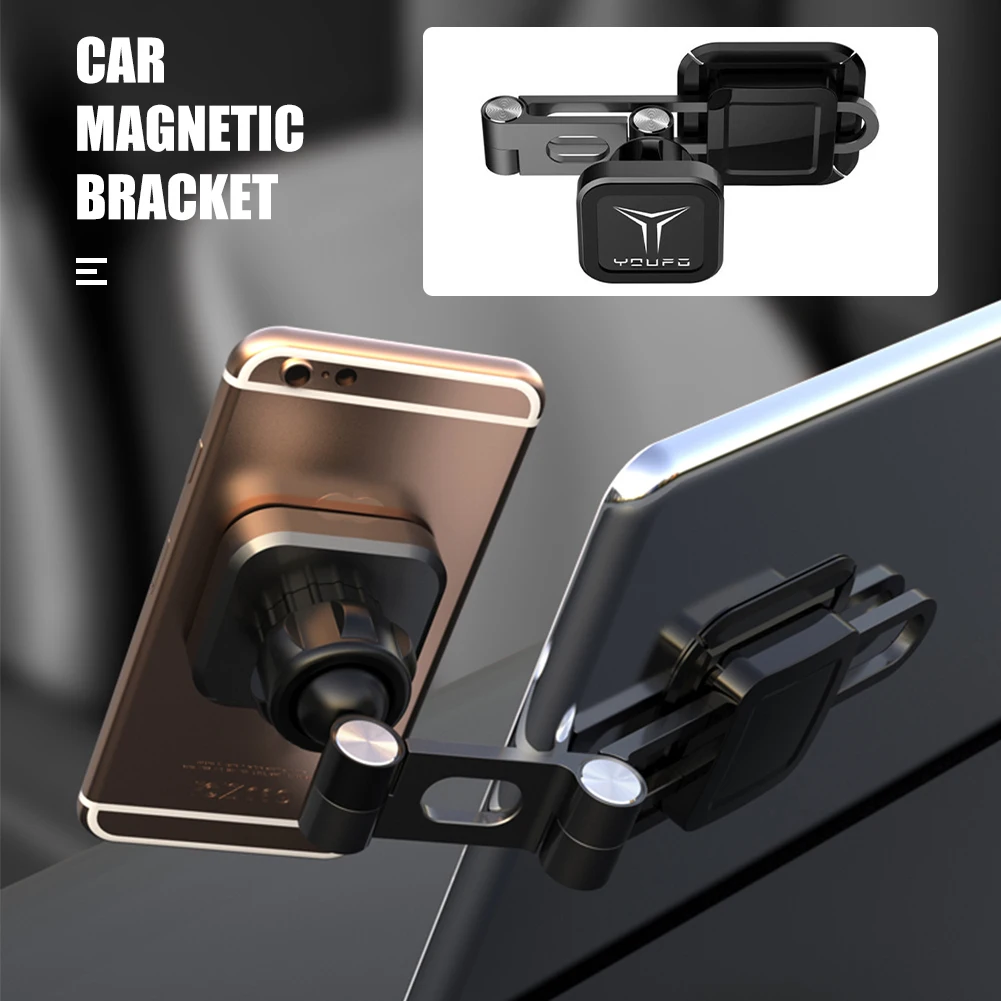 Magnetic Car Phone Holder Hidden Folding Phone Bracket GPS Mount Stand Adjustable Mini Metal Bracket for iPhone Samsung Huawei
Magnetic Car Phone Holder Hidden Folding Phone Bracket GPS Mount Stand Adjustable Mini Metal Bracket for iPhone Samsung Huawei