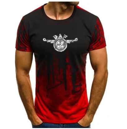 DAF Print T-shirt Men Gradient Color Short Sleeve Beefy Muscle Basic Solid Blouse Tee Shirt Top Casual Funny tshirt Summer8
DAF Print T-shirt Men Gradient Color Short Sleeve Beefy Muscle Basic Solid Blouse Tee Shirt Top Casual Funny tshirt Summer8