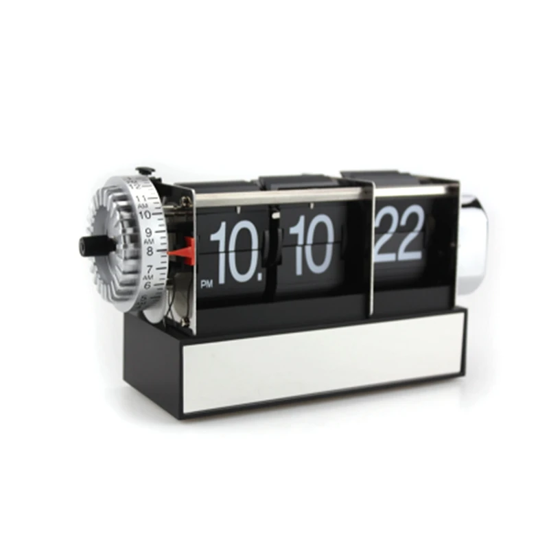 Table Alarm Flip Clock Antique Retro Style Digital Dynamic with Alarm Clock Gift Desk Table Gear Operated Auto Flip Clock
Table Alarm Flip Clock Antique Retro Style Digital Dynamic with Alarm Clock Gift Desk Table Gear Operated Auto Flip Clock