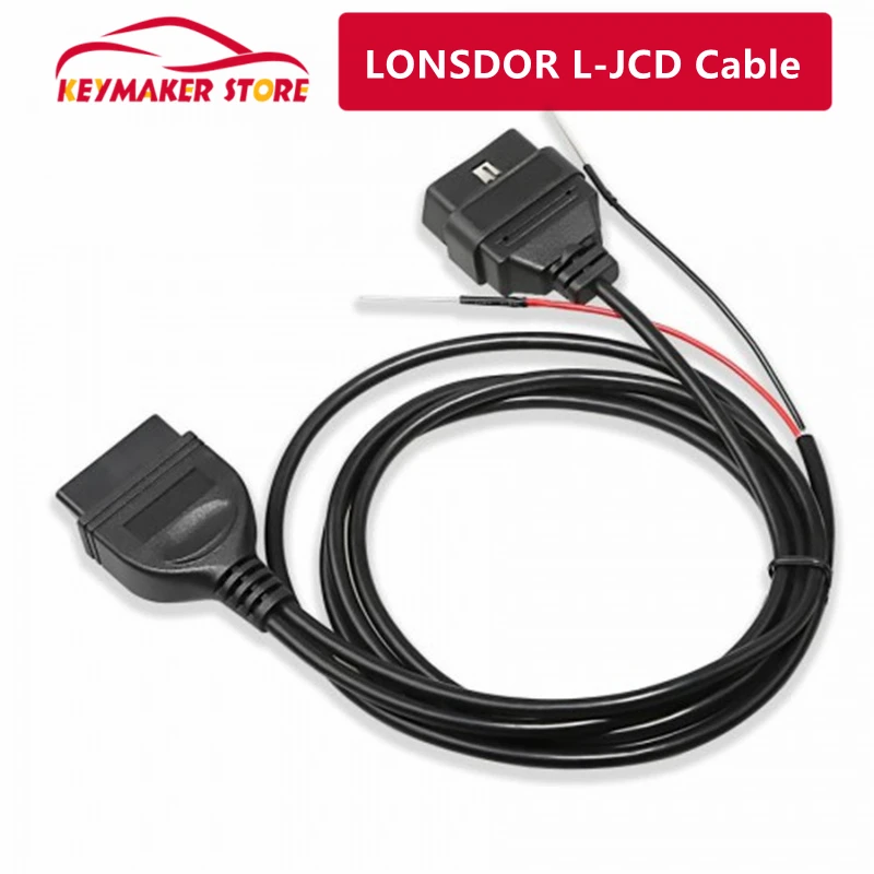 2021NEW LONSDOR L-JCD Cable L-JCD Patch Cord Suitable for K518ISE Key Programmer Support M-aserati D-odge Key Programming
2021NEW LONSDOR L-JCD Cable L-JCD Patch Cord Suitable for K518ISE Key Programmer Support M-aserati D-odge Key Programming