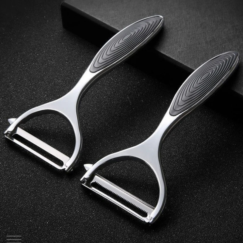 Stainless Steel Multi-function Vegetable Peeler Household Planer Potato Peeling Knife Melon and Fruit Peeler Kitchen Tool
Stainless Steel Multi-function Vegetable Peeler Household Planer Potato Peeling Knife Melon and Fruit Peeler Kitchen Tool