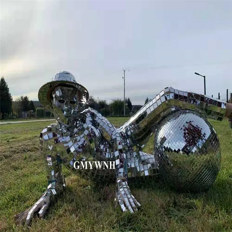 P19 Singer silver mirror bodysuit bar performance mirror dress clothe dj silver robot show suit rave mirror outfits disco wears
P19 Singer silver mirror bodysuit bar performance mirror dress clothe dj silver robot show suit rave mirror outfits disco wears