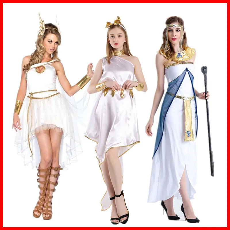 Костюм косплея Хэллоуина костюм Арабской греческой богини танцевальный