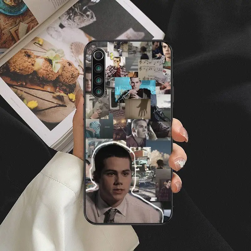 

Dylan O'Brien Teen Wolf Phone Case For Redmi note 4 9 6a 4x 7 5 8t 9 plus pro Cover Fundas Coque