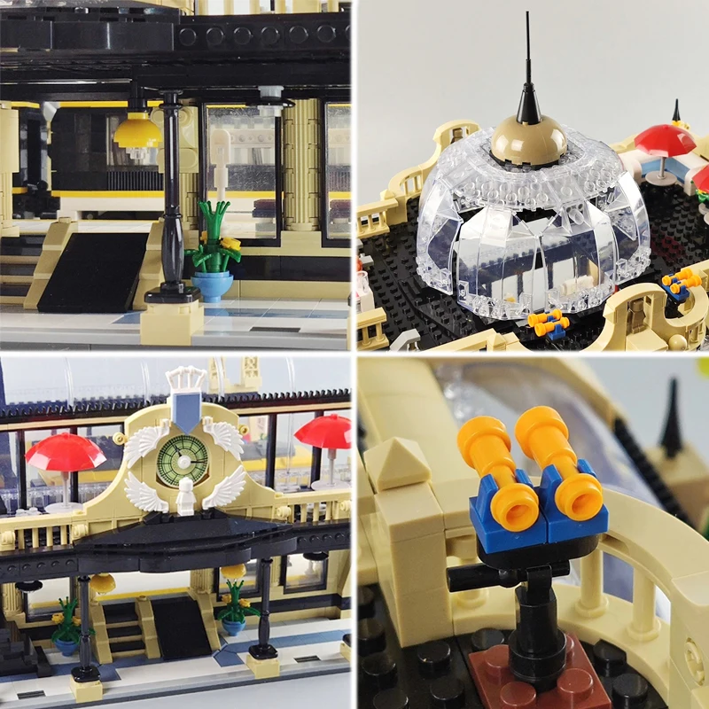 3950pcs IDEAS Technician The Train Railway Station Studgate Building Blocks Bricks Set Architecture Model Toy Children Kids Gift
3950pcs IDEAS Technician The Train Railway Station Studgate Building Blocks Bricks Set Architecture Model Toy Children Kids Gift