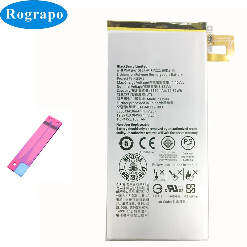 3410mAh HUSV1 мобильный телефон аккумулятор для Blackberry Priv RHK211LW STV100-1 2 3 BAT-60122-003
3410mAh HUSV1 мобильный телефон аккумулятор для Blackberry Priv RHK211LW STV100-1 2 3 BAT-60122-003