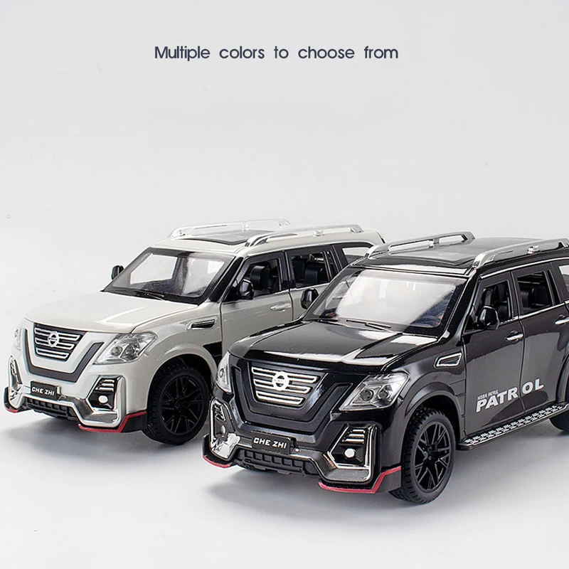 Nicce 1:24 Nissan Patrol SUV Modified Car Toy Alloy Car Diecasts & Toy Vehicles Sound and Light Car Model Car Toys A303
Nicce 1:24 Nissan Patrol SUV Modified Car Toy Alloy Car Diecasts & Toy Vehicles Sound and Light Car Model Car Toys A303