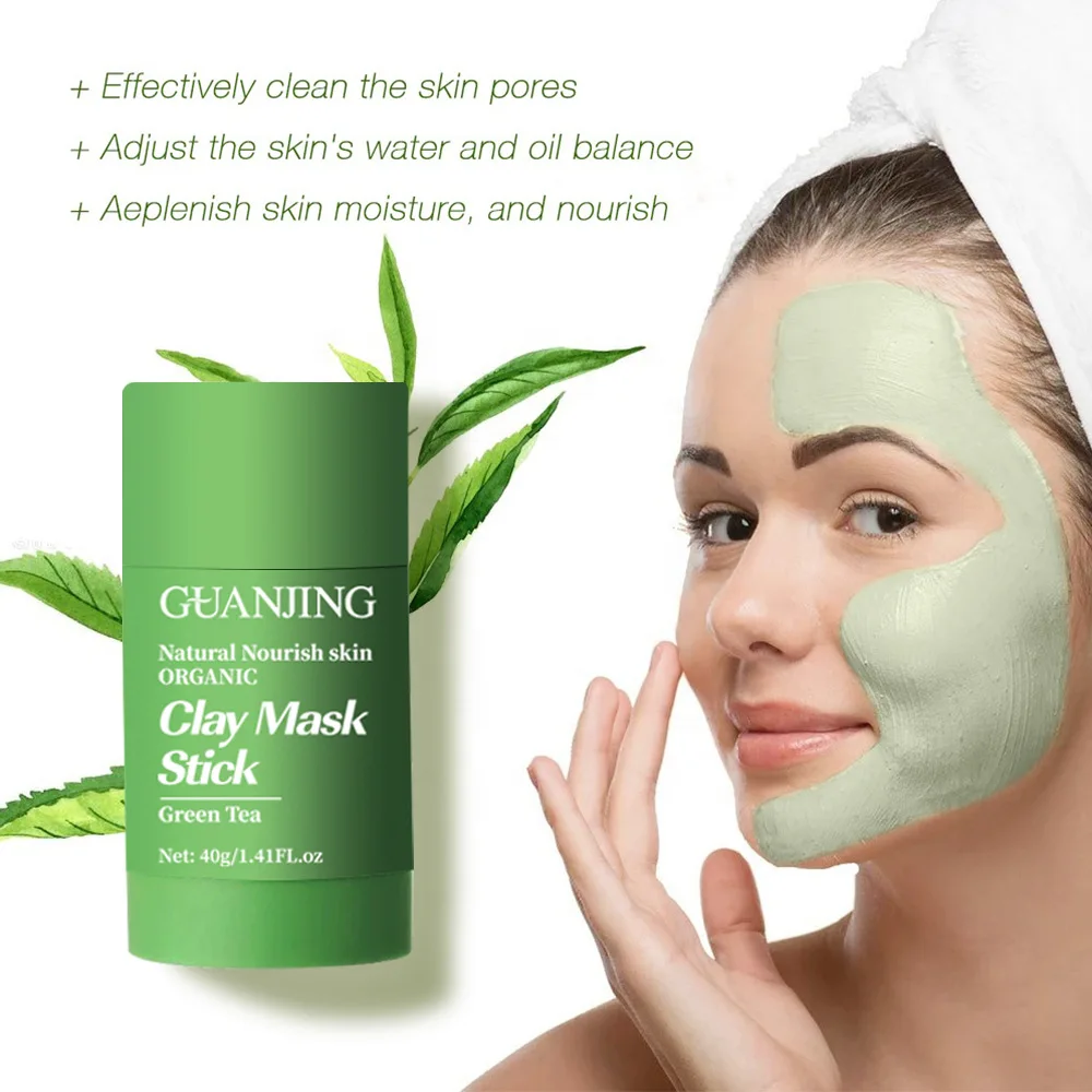 2PCS/SET Green Tea Clay Mask Stick Natural Nourish Skin Organic Oil Control Moisturizing Brightening Detoxifying Acne Remover
2PCS/SET Green Tea Clay Mask Stick Natural Nourish Skin Organic Oil Control Moisturizing Brightening Detoxifying Acne Remover
