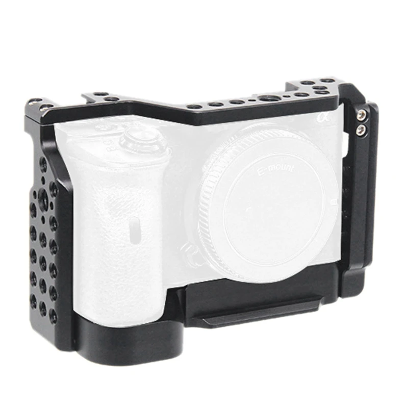 Camera Cage for Sony A6600 DSLR Camera Cage with Cold Shoe Arri Locating Holes Stabilizer Rig Protection Cage
Camera Cage for Sony A6600 DSLR Camera Cage with Cold Shoe Arri Locating Holes Stabilizer Rig Protection Cage