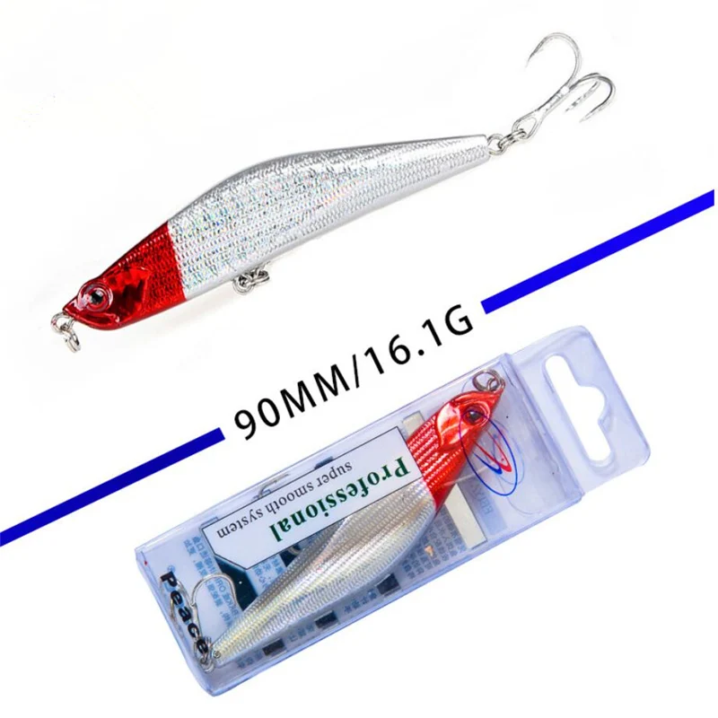 Pencil Sinking Fishing Lure Weights 90mm16gBass Fishing Tackle Lures Fishing Accessories Saltwater Lures Fish Bait Trolling Lure
Pencil Sinking Fishing Lure Weights 90mm16gBass Fishing Tackle Lures Fishing Accessories Saltwater Lures Fish Bait Trolling Lure