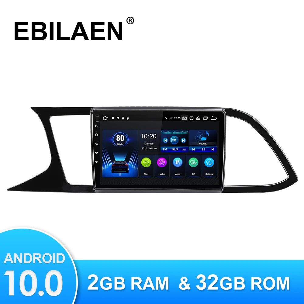 EBILAEN Android 10,0 Автомагнитола для Seat Leon 3 2012-2020 GPS-навигация мультимедийный плеер задняя камера стерео приемник с Wi-Fi
EBILAEN Android 10,0 Автомагнитола для Seat Leon 3 2012-2020 GPS-навигация мультимедийный плеер задняя камера стерео приемник с Wi-Fi