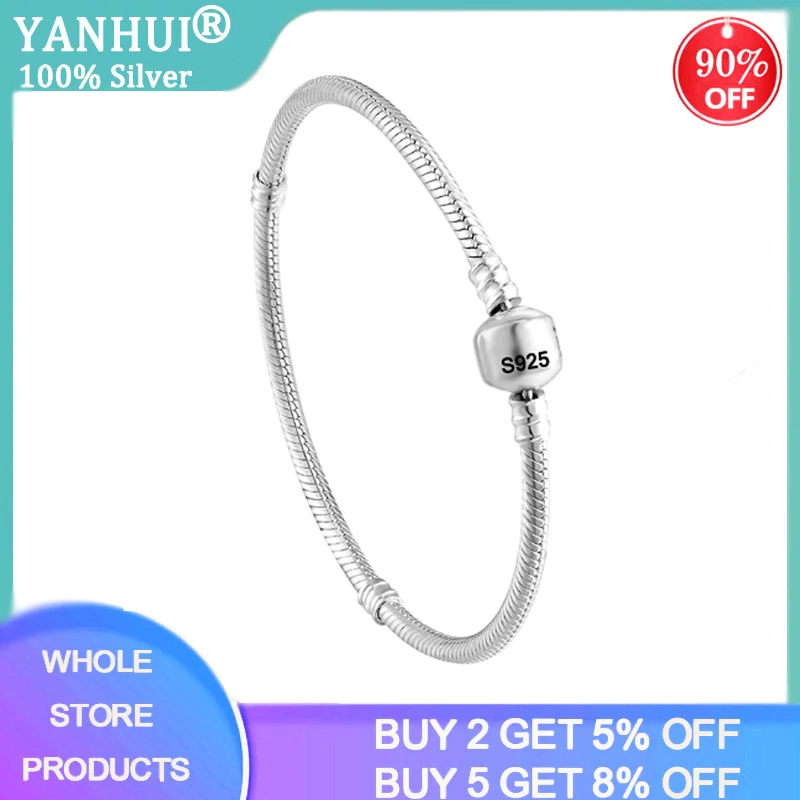 16-23cm Solid Tibetan Silver Snake Chain Bracelet Fit Original Beads Charms DIY Pendant Bangles Making Gift Fashion Jewelry L005
16-23cm Solid Tibetan Silver Snake Chain Bracelet Fit Original Beads Charms DIY Pendant Bangles Making Gift Fashion Jewelry L005