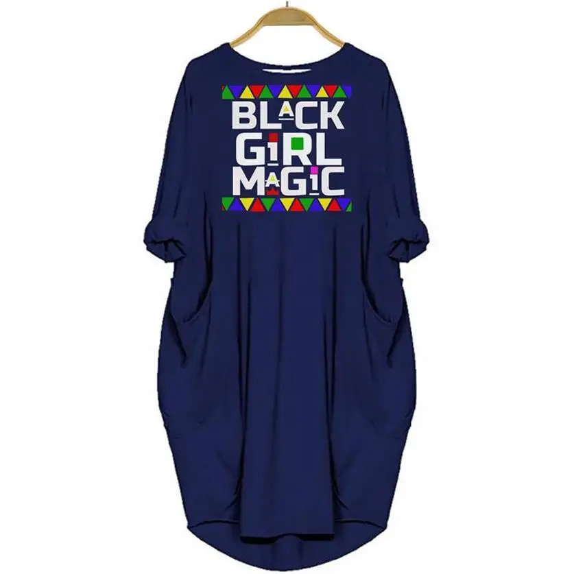 100% Cotton New Arrival Dress For Women Pocket Black Girl Magic Print Dresses Women Harajuku Tops Plus Size Graphic
100% Cotton New Arrival Dress For Women Pocket Black Girl Magic Print Dresses Women Harajuku Tops Plus Size Graphic