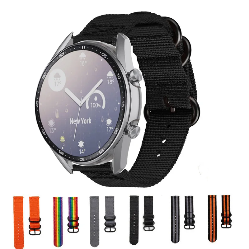 20mm 22mm Nylon Sport Watch Strap for Samsung Galaxy Watch 3 41mm 45mm Wirstband Bracelet For Amazfit GTR 2 GTS 2 Watchband
20mm 22mm Nylon Sport Watch Strap for Samsung Galaxy Watch 3 41mm 45mm Wirstband Bracelet For Amazfit GTR 2 GTS 2 Watchband