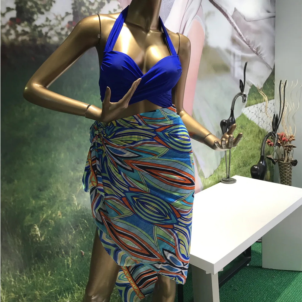 Classic three-piece swimsuit lady sexy back sun protection long towel flat-angle pants swimsuit hot spring swimwear casual
Classic three-piece swimsuit lady sexy back sun protection long towel flat-angle pants swimsuit hot spring swimwear casual