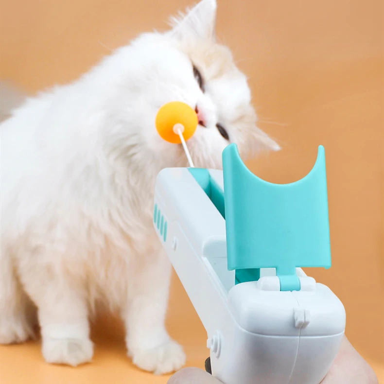 2021NEW! Funny Rebound Cat Toy With Feather&Ball Teaser Interactive Cat Stick Gun for Kitten Small Dog Funny Cat Sticks Cat Ball
2021NEW! Funny Rebound Cat Toy With Feather&Ball Teaser Interactive Cat Stick Gun for Kitten Small Dog Funny Cat Sticks Cat Ball