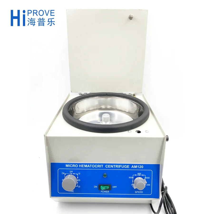 High Speed Laboratory SH-120 Micro Hematocrit Centrifuge
High Speed Laboratory SH-120 Micro Hematocrit Centrifuge