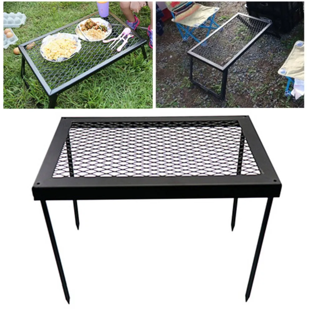 Outdoor Camping Folding BBQ Grill Table Picnic Portable Barbecue Rack Tables For Campfire Camping Fishing Accessories Durable
Outdoor Camping Folding BBQ Grill Table Picnic Portable Barbecue Rack Tables For Campfire Camping Fishing Accessories Durable