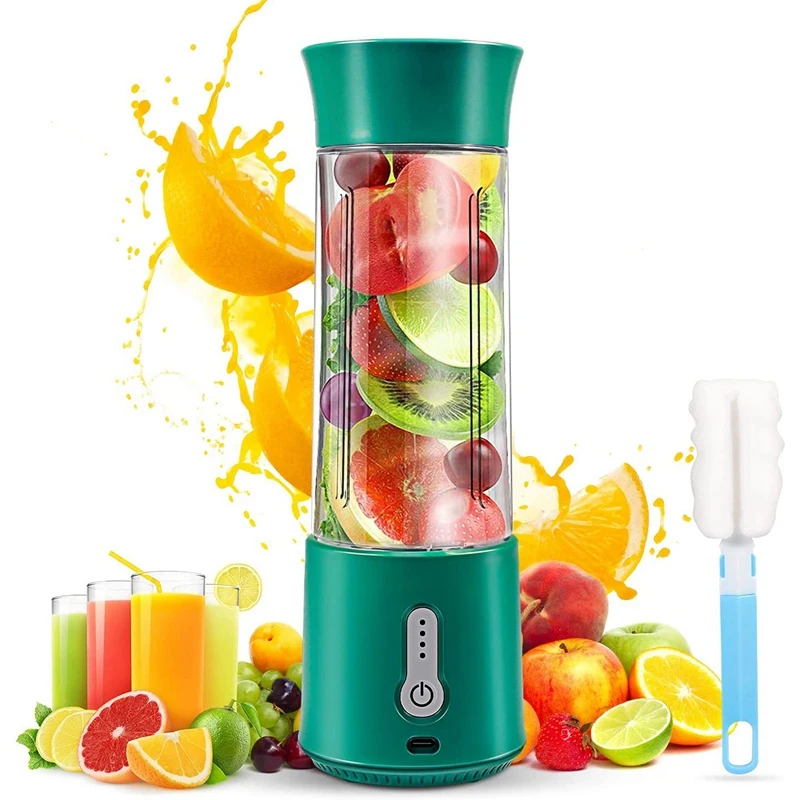 Portable Blender,Blender For Shakes And Smoothies,Rechargeable Portable Blender Personal,17 Oz Travel USB Blender Cup
Portable Blender,Blender For Shakes And Smoothies,Rechargeable Portable Blender Personal,17 Oz Travel USB Blender Cup