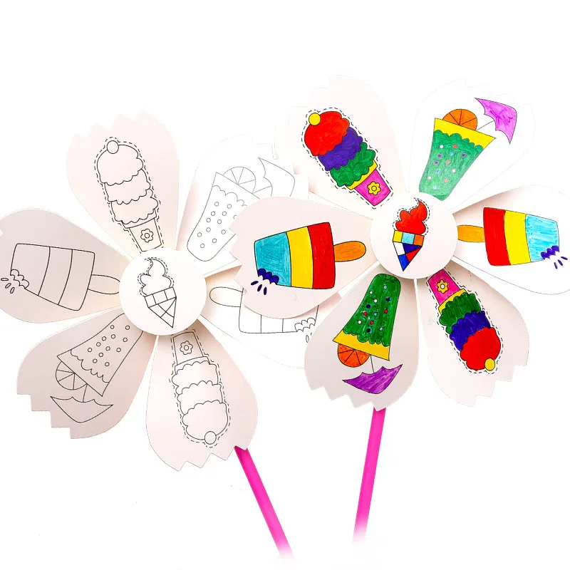 Blank Painting Windmill Children Hand-painted DIY Handmade Material Package Kindergarten Graffiti Coloring Outdoor Toys
Blank Painting Windmill Children Hand-painted DIY Handmade Material Package Kindergarten Graffiti Coloring Outdoor Toys