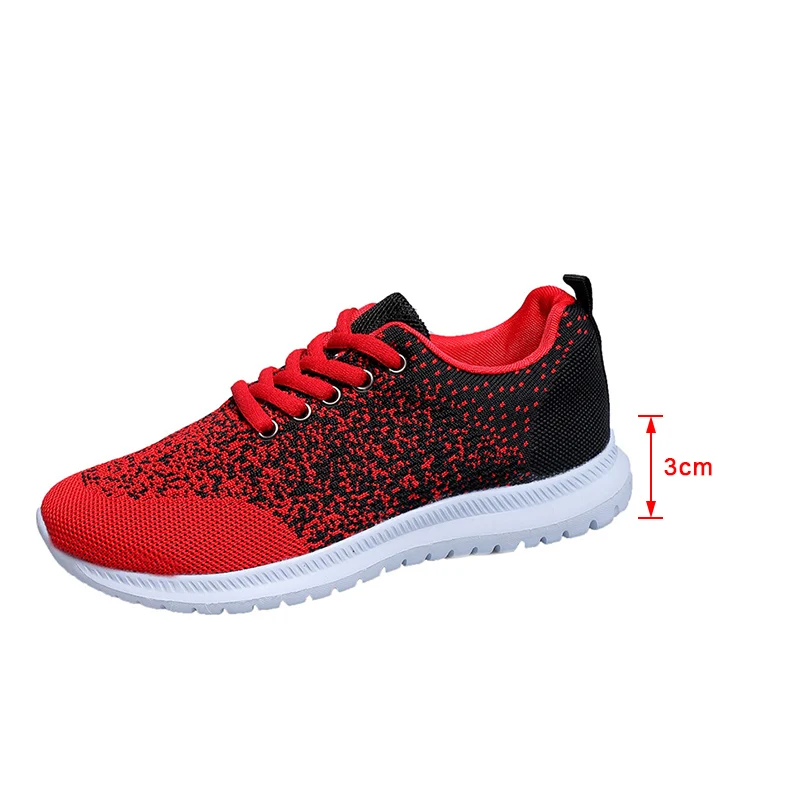 Women's Knitted Sneakers Mesh Lace Up Flat Shallow Plus Size Female Vulcanized Shoes Fashion Casual Leisure Ladies Footwear 2021
Women's Knitted Sneakers Mesh Lace Up Flat Shallow Plus Size Female Vulcanized Shoes Fashion Casual Leisure Ladies Footwear 2021