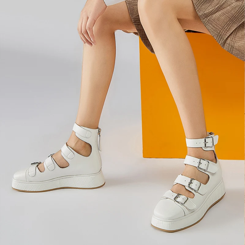2021 Women Sandals Cow leather Summer Gladiator Square toe Ankle-Strap Lace Up Platform High Heels Sandals Shoes Steinmeier
2021 Women Sandals Cow leather Summer Gladiator Square toe Ankle-Strap Lace Up Platform High Heels Sandals Shoes Steinmeier