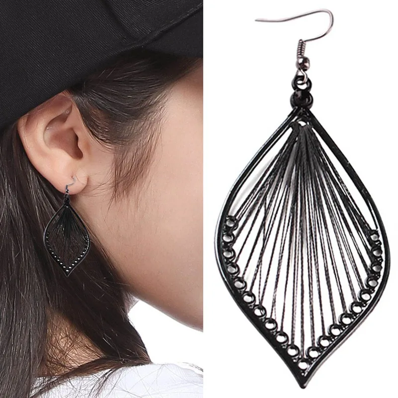 New Boho Woven Leaf Earrings Women Party Jewelry Fashion Jewelry Women Long Drop Dangle Earrings For Girl Birthday Gift 2021
New Boho Woven Leaf Earrings Women Party Jewelry Fashion Jewelry Women Long Drop Dangle Earrings For Girl Birthday Gift 2021