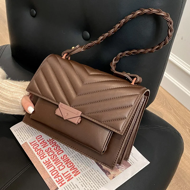 Vintage Thread Shoulder Crossbody Messenger Bags 2021 Women's Luxury Designer Purse Lady Totes Handbags High Capacity
Vintage Thread Shoulder Crossbody Messenger Bags 2021 Women's Luxury Designer Purse Lady Totes Handbags High Capacity