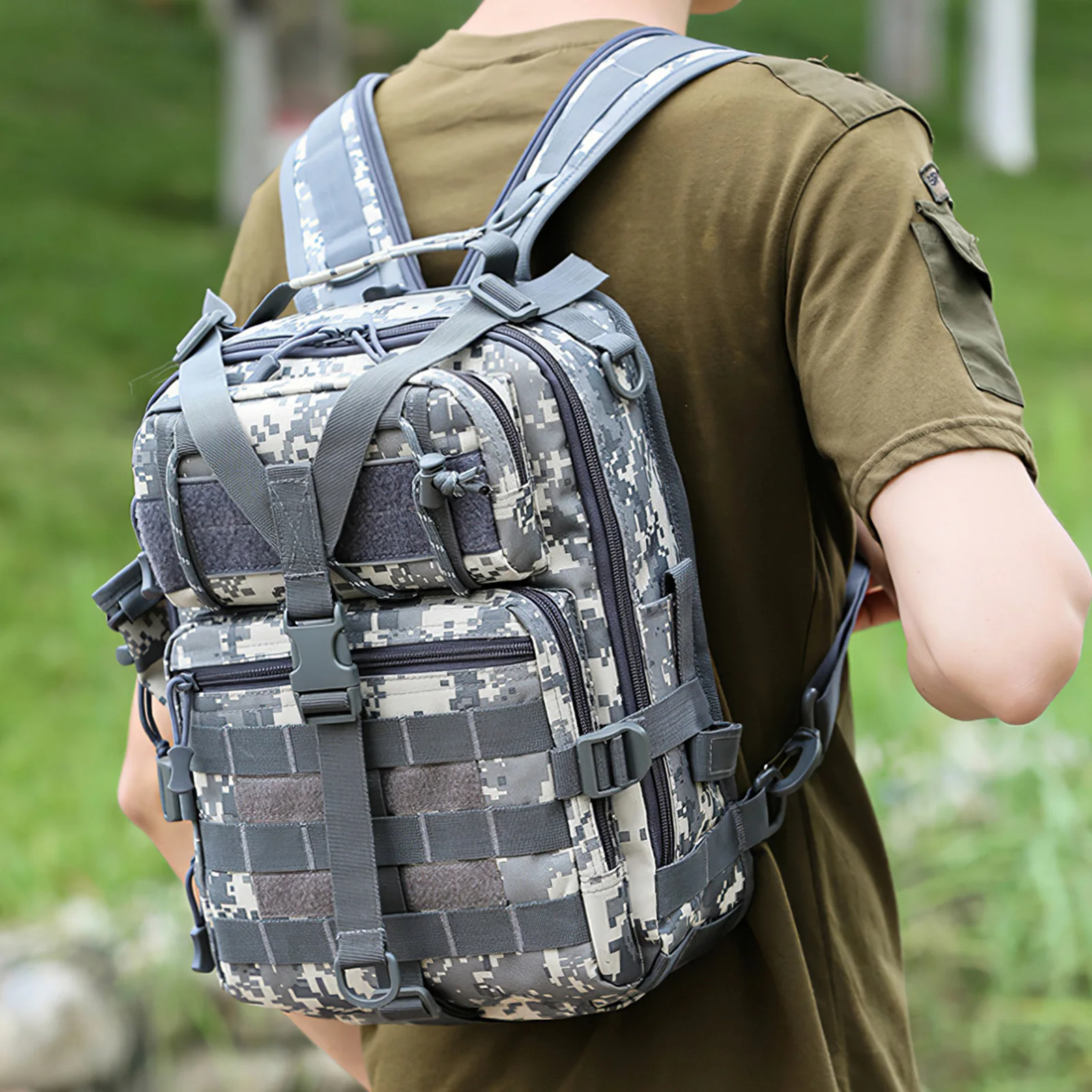 Waterproof Rucksack High Quality Breathable Tactical Backpack Rucksack Hiking Bag Men Shoulder Camping Hunting Large Capacity
Waterproof Rucksack High Quality Breathable Tactical Backpack Rucksack Hiking Bag Men Shoulder Camping Hunting Large Capacity