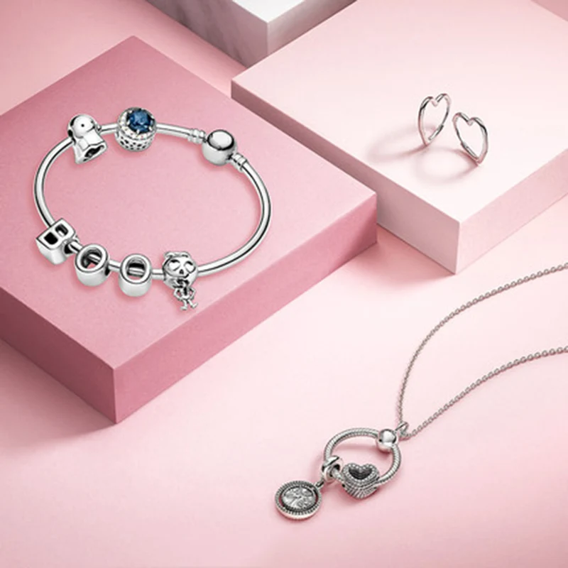 Authentic 2020 New Arrival Snake Chain Pattern Open Heart Charm Beads Fit Original Pandora Charm Bracelet Jewelry Gift
Authentic 2020 New Arrival Snake Chain Pattern Open Heart Charm Beads Fit Original Pandora Charm Bracelet Jewelry Gift