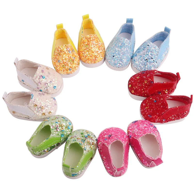 5 CM Fashion Baby Sequins Doll Shoes Manual Shoes For 14 Inch Wellie Wisher Doll Clothes Accessories Girl`s Toys
5 CM Fashion Baby Sequins Doll Shoes Manual Shoes For 14 Inch Wellie Wisher Doll Clothes Accessories Girl`s Toys