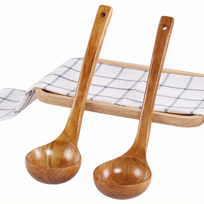 Wooden Tableware Japanese Style Soup Spoon Long Handle Hot Pot Spoon Nonsticktablespoons Special Wooden Spoon for Kitchen
Wooden Tableware Japanese Style Soup Spoon Long Handle Hot Pot Spoon Nonsticktablespoons Special Wooden Spoon for Kitchen