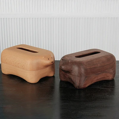 Wooden Tissue Box Miniature Figurines Animals Household Paper Table Creative Desktop Storage Box Simple Fashion Home Decor
Wooden Tissue Box Miniature Figurines Animals Household Paper Table Creative Desktop Storage Box Simple Fashion Home Decor