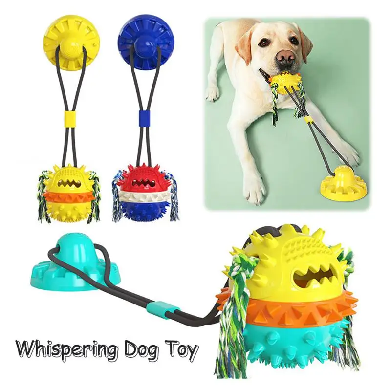 

Pet Molar Chew Ball Sounding Pet Dog Toy TPR Material Dog Molar Toy Colorful Pet Molar Toys Pet Dog Tooth Cleaning Toy