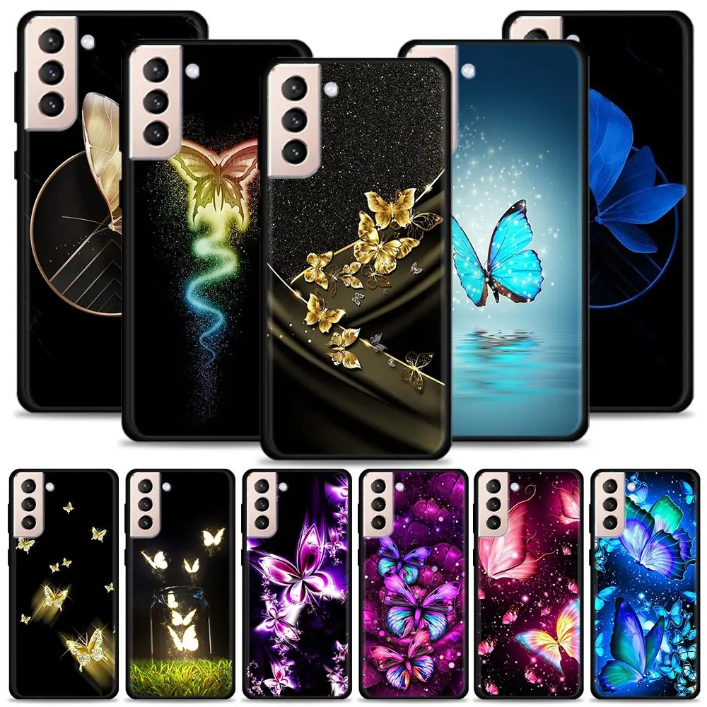 Glowing Butterfly Phone Shell For Samsung Galaxy S21 S20 S10 S9 S8 Plus Ultra 5G S10Lite S10E S7Edge S20 S21 FE Soft Cover Case
Glowing Butterfly Phone Shell For Samsung Galaxy S21 S20 S10 S9 S8 Plus Ultra 5G S10Lite S10E S7Edge S20 S21 FE Soft Cover Case